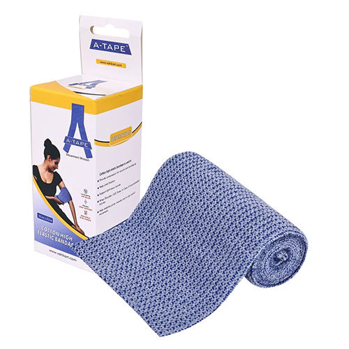 A-Tape 3 Inch Self Adhesive Cohesive Crepe Bandage For Humans And Pets Veterinary Wrap - Color: Blue