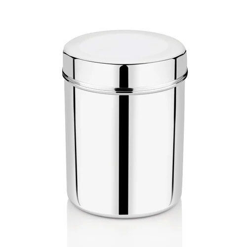 Steel Containers - Color: Silver