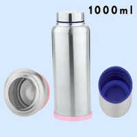 1000ml Stainless Steel Bullet Water Bottle