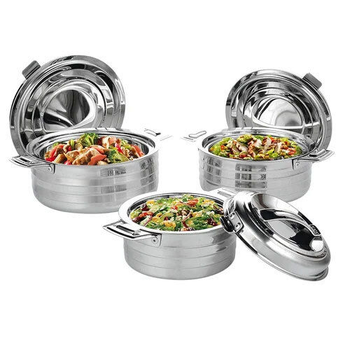 Casserole Set - Color: Silver