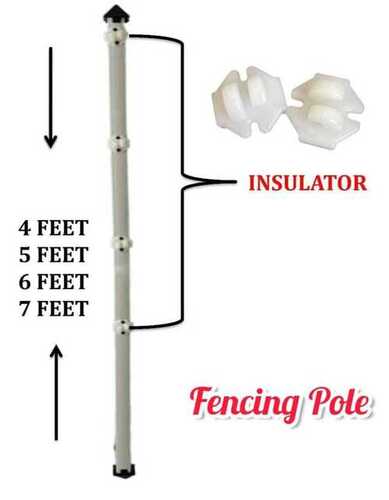 pvc fencing pole