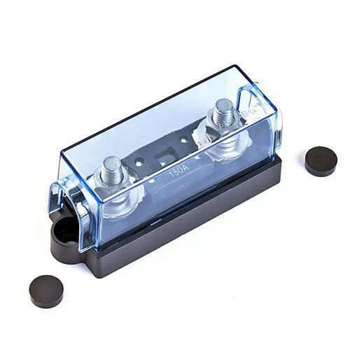 Automotive Relay And Fuse Holder,32V,40A - Hinew-Anm-E - Color: Black