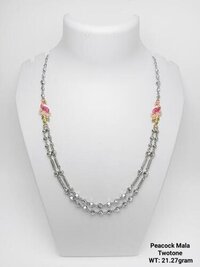 Silver 92.5 Sunbera Peacock Mala