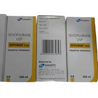 Sevoflurane Usp - 250 Ml Liquid Anesthetic | Fast Induction, Quick Recovery, Suitable For All Patients, Inhalation Administration, Glass Bottle Packaging