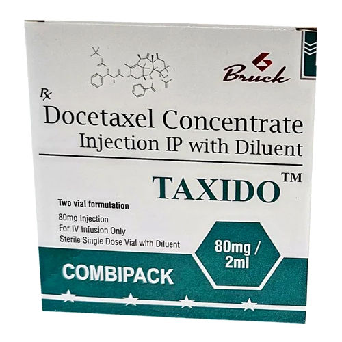 80 Mg Docetaxel Concentrate Injection Ip With Diluent - Drug Type: General Medicines