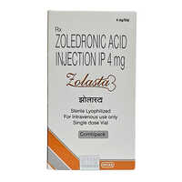 Zoledronic Acid Injection - 4 Mg Liquid Formulation | Annual Osteoporosis Treatment, Recommended For High Fracture Risk, Store In Dry Place