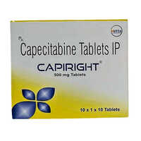 500 MG Capecitabine Tablets IP - 10x 1 x 10 Pack | Anti-Cancer Medication for Breast, Colorectal, and Gastric Cancer