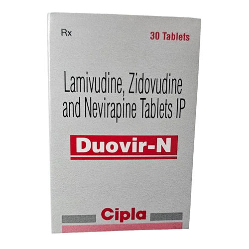 Lamivudine Zidovudine And Nevirapine Tablets IP - 150 mg Strength | Effective HIV Treatment, General Medicine Usage, Store In Dry Place