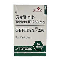 Gefitax - 250 Mg Gefitinib Tablets Ip | Effective Treatment For Non Small Cell Lung Cancer, Prescribed Dosage Guidelines, General Medicine, Pack Of 30 Tablets
