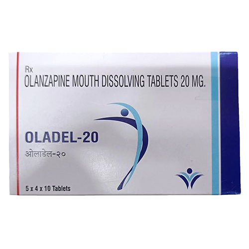 20 Mg Olanzapine Mouth Dissolving Tablets - Drug Type: General Medicines