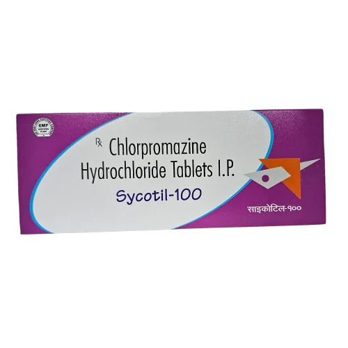 100 Mg Chlorpromazine Hydrochloride Tablets Ip - Drug Type: General Medicines