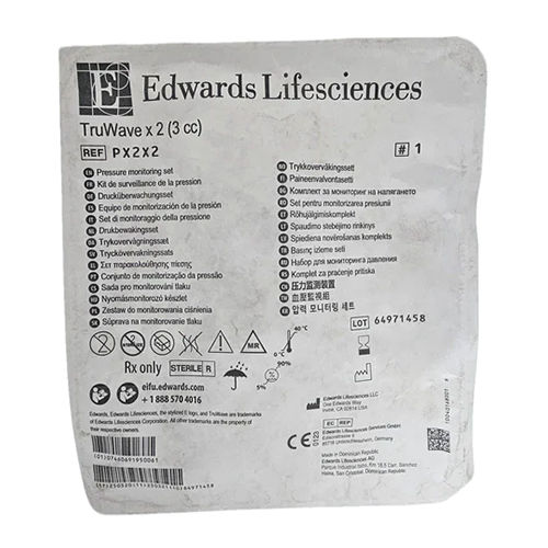 Truwave Pressure Monitoring Set-edward Lifescience - Grade: Medical Grade