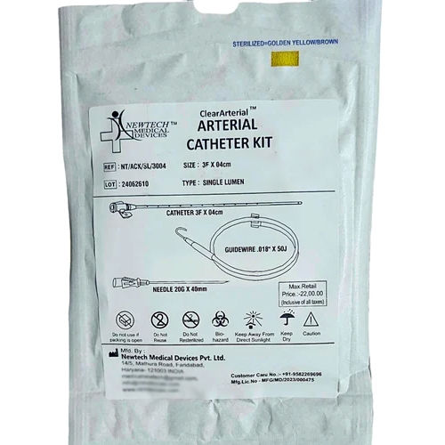 Arterial Catheter Kit - Grade: Medical Grade