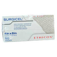 Surgicel Absorbable Hemostate Sponge - Medical Grade, 8x4 Inches | Sterilized, Disposable, Non-Recyclable