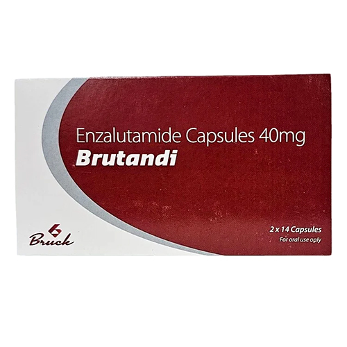 40 MG Anti-androgen Enzalutamide Capsules