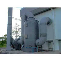 Industrial Frp Wet Scrubber - Color: Grey