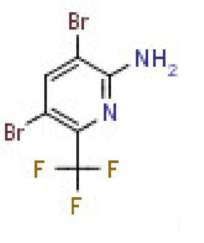 2-Amino-3,5-dibromo-6-trifluoropyridine  95%