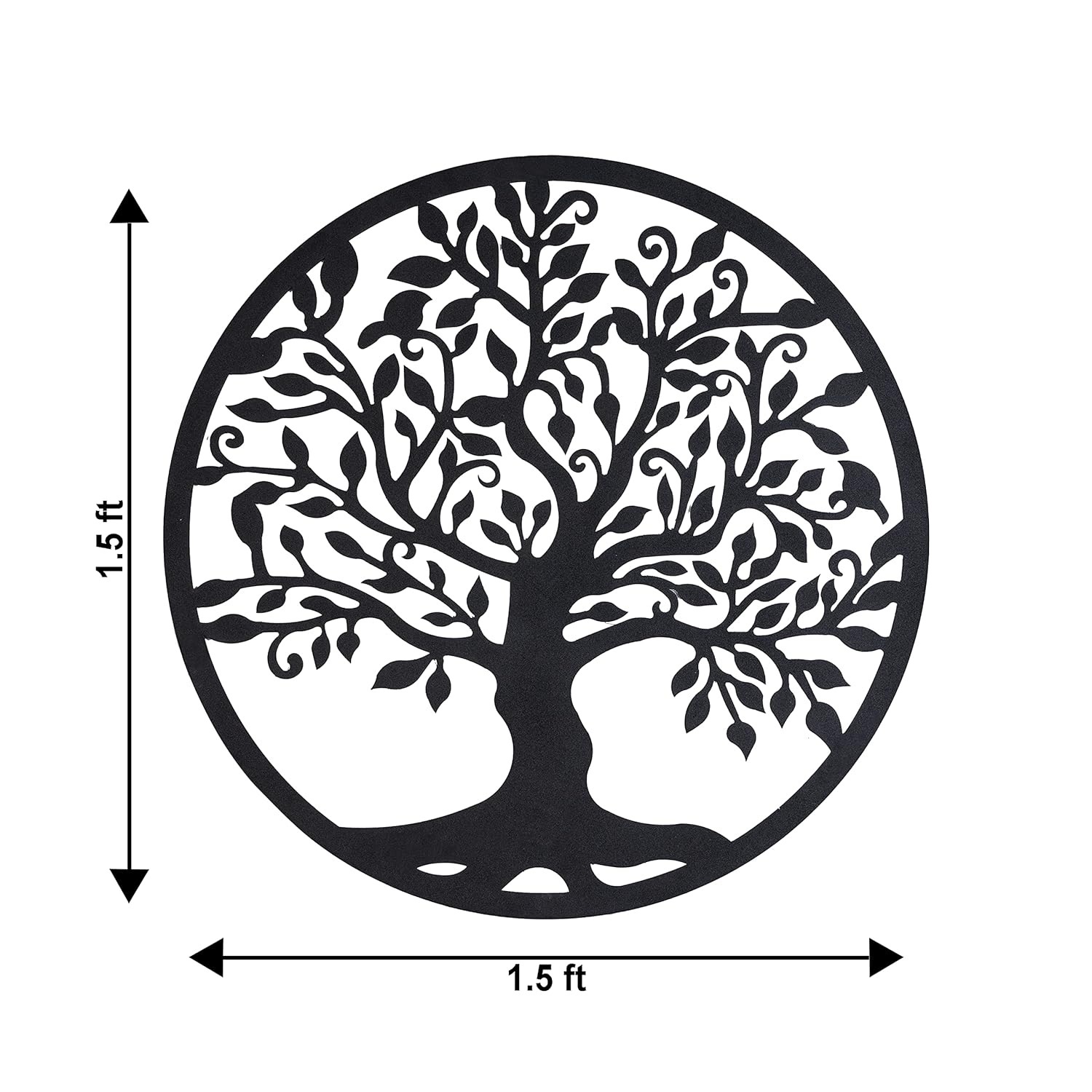 Iron Laser Life Of Tree Cut Wall Art For Your Home Decoration And Office Decoration Elegant Look Modern Wall Art