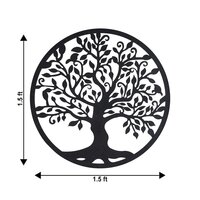 Iron Laser Life Of Tree Cut Wall Art For Your Home Decoration And Office Decoration Elegant Look Modern Wall Art