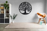 Iron Laser Life Of Tree Cut Wall Art For Your Home Decoration And Office Decoration Elegant Look Modern Wall Art