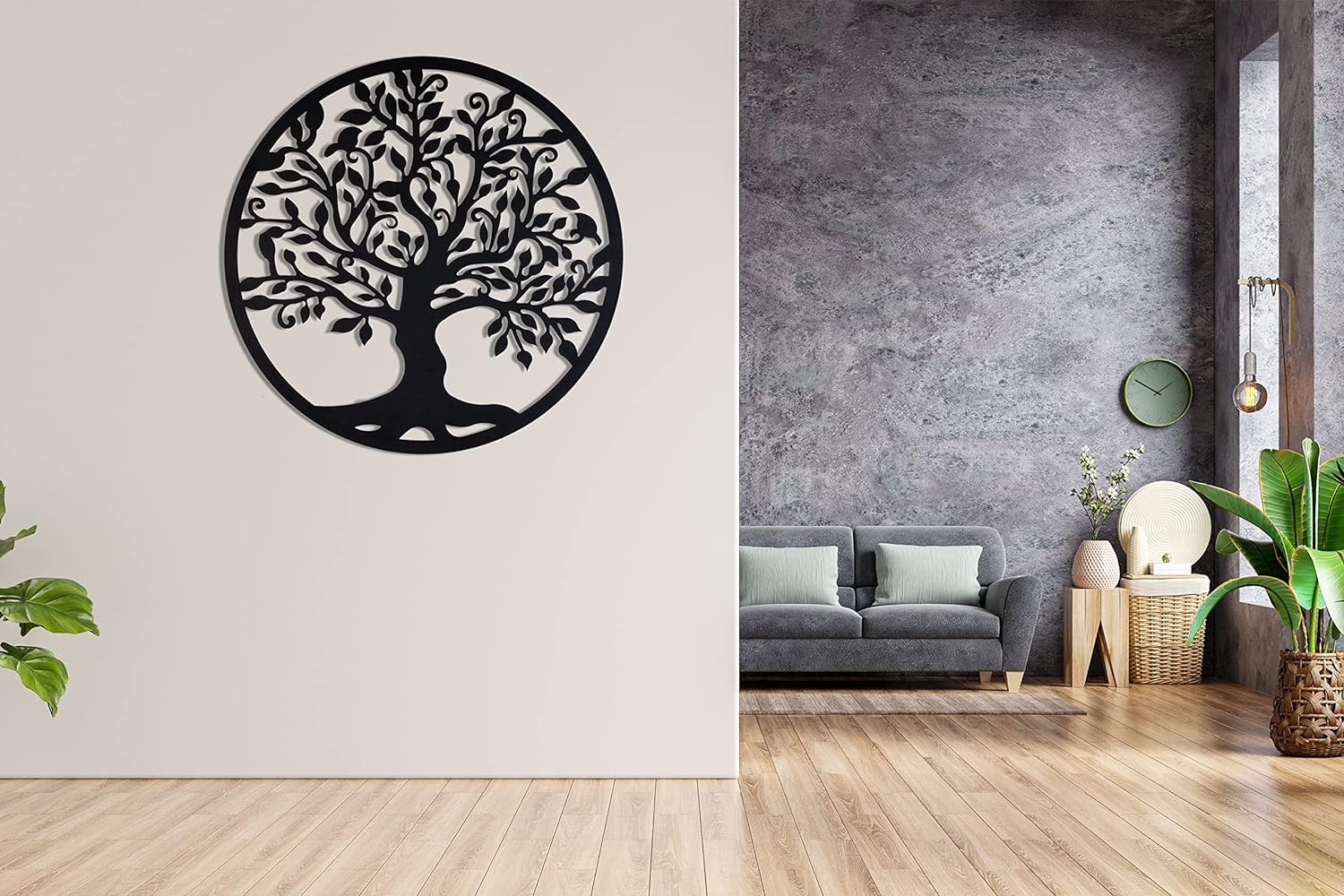 Iron Laser Life Of Tree Cut Wall Art For Your Home Decoration And Office Decoration Elegant Look Modern Wall Art