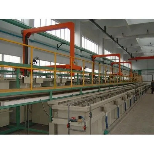 Industrial Automatic Zinc Plating Plant - Material: Mild Steel