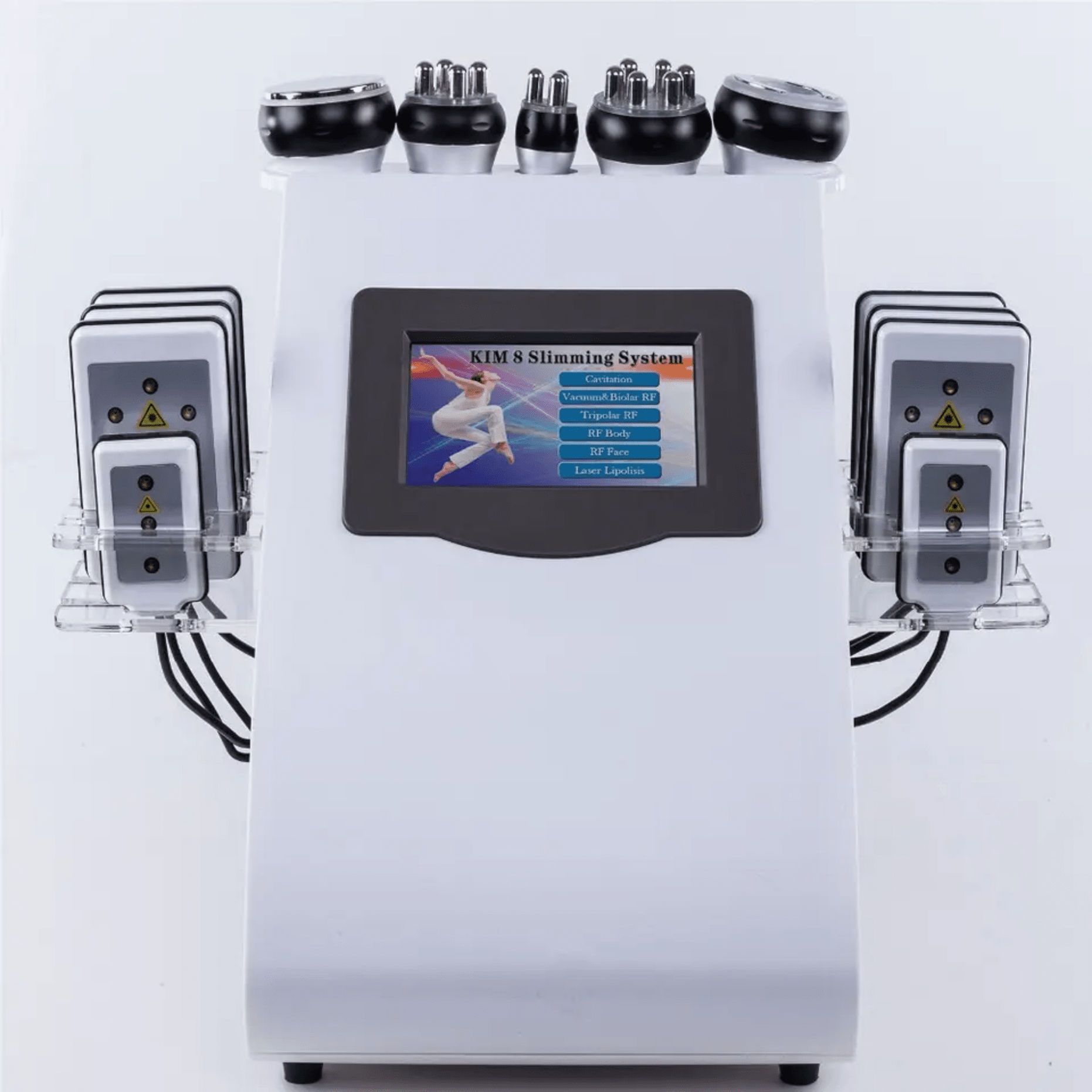 Cavitation RF Weight Loss Treatment LIPO LASER Body Shaping Device