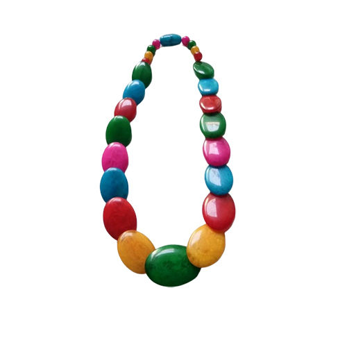 Designer Necklace - High-Quality Ceramic/Clay, Free Size for Women | Stunning Party Accessory with Unique Colors and Textures