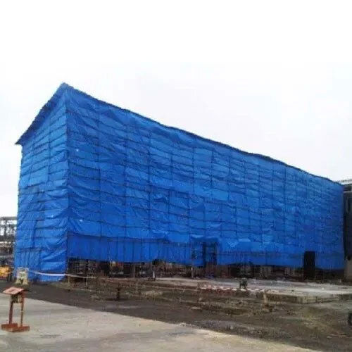 Construction Tarpaulins Cover - Color: Blue