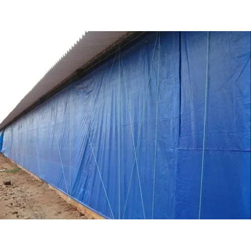 Pvc Poultry Curtain - Color: Blue