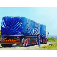Truck Tarpaulin Cover - Pvc Material, Custom Size, Blue Color | Double-sided Coated, Waterproof, Uv-resistant, Tear-resistant, Flame-resistant