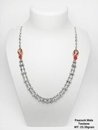 2024 Sunbera Silver 92.5 Peacock Mala