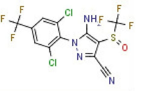 5-Amino-1-[2,6-dichloro-4-(trifluoromethyl)phenyl]-4-(trifluoromethane)sulfinyl-1H-pyrazole-3-carbonitrile  98%