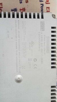 SIEMENS 6AV6 647-0AC11-3AX0 HMI