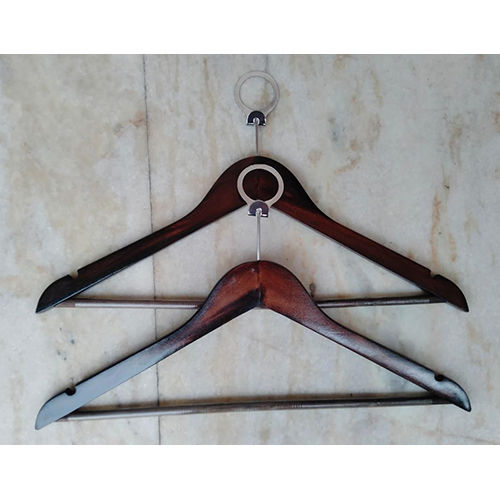 Hotel Shirt Hanger - Color: Brown