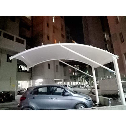 Outdoor Ms Parking Shed - Color: White