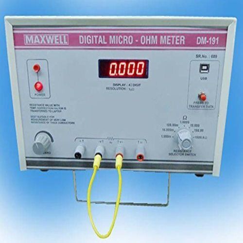 Digital Micro Ohm Meter Dm 191