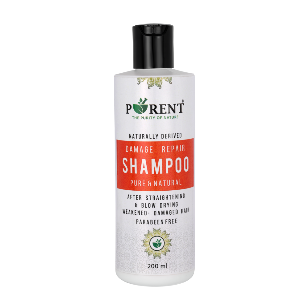 Hair Damage Repair Shampoo - Color: White
