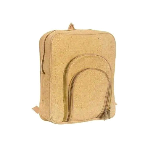 Jute Backpack Bag