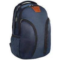 Polyester Backpack Bag - Design: Plain