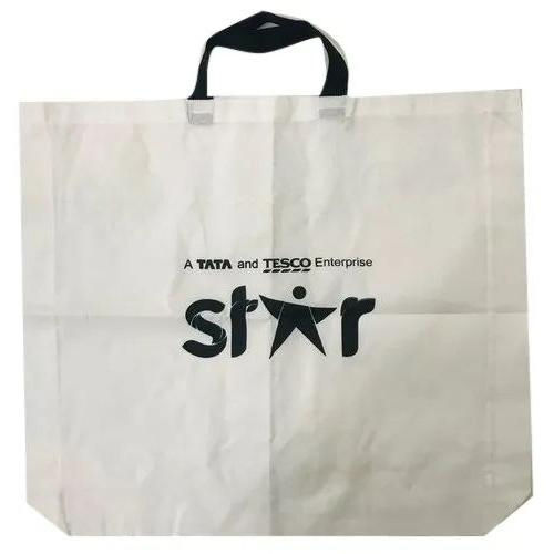 Polyester Promotional Bag - Color: White