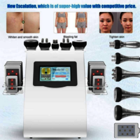 Cavitation Rf Weight Loss System - 350w Portable Vacuum Massage Machine | Touch Screen, White Slimming Equipment For Body Shaping