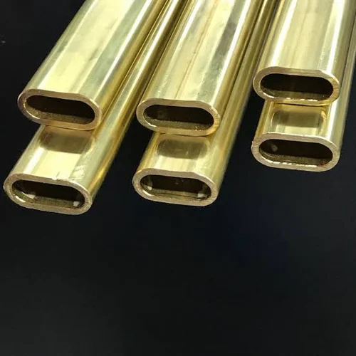 Plated Oval Pipe