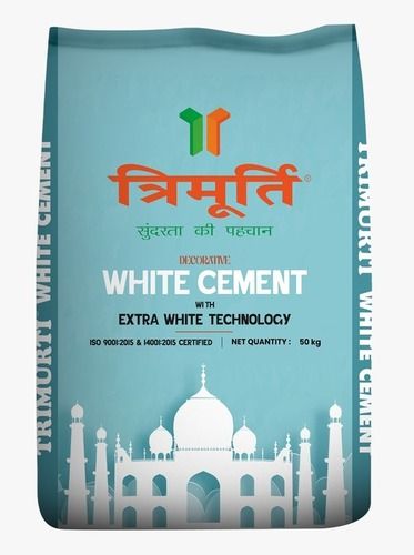 Trimurti 50 Kg Decorative White Cement