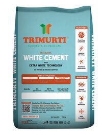 Trimurti 50 Kg Decorative White Cement