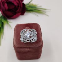 Elegant Sparkling American Diamond Ring