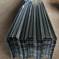 GI Coated Decking Sheet - Galvanized Mild Steel, 960 mm Coverage Width, 0.80-1.50 mm Thickness, Silver Color, Rust Resistant, Load-Bearing Plate