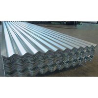 Jsw Galvanised Corrugated Sheet - High-quality Steel, Rectangular Shape, Plain Pattern | Durable, Easy To Install, Versatile For Roofing & Cladding
