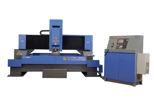 Cnc Plate Drilling Machine - Color: Blue