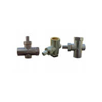 Pressure Gauge Valve - Mild Steel Standard Size | Hot Rolled For Gas Cylinder Applications